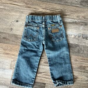 Wrangler Blue Straight-Leg Denim Jeans